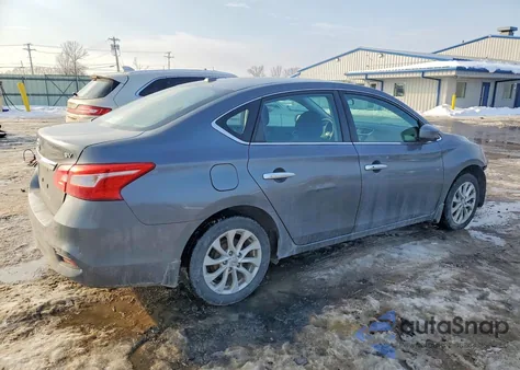2018 Nissan Sentra S from USA, damaged, VIN 3N1AB7AP9JL636653